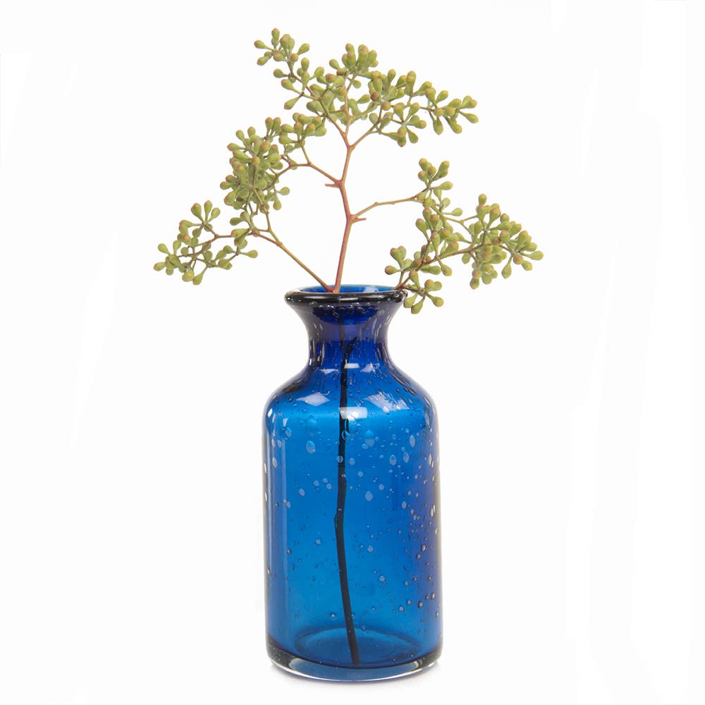 Elixir Sapphire Glass Vase