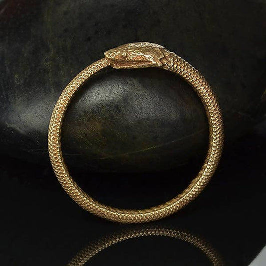 Nina Designs | Ouroboros Snake Ring