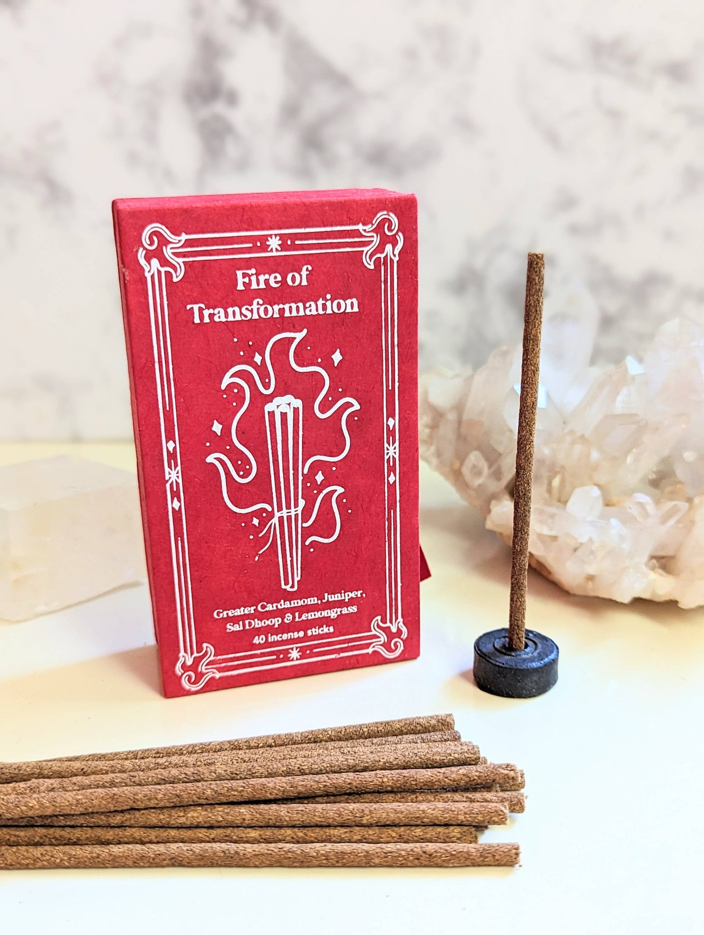 Fire of Transformation Rope Incense
