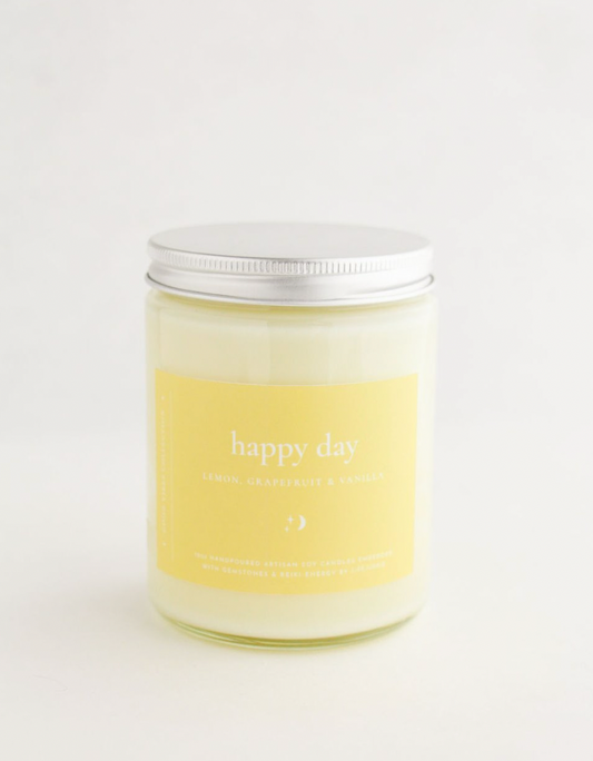Happy Day Candle | Good Vibes Collection Life Junkie