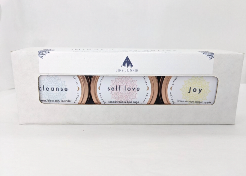 Mindfulness Bundle Candles | Mindfulness Collection Life Junkie