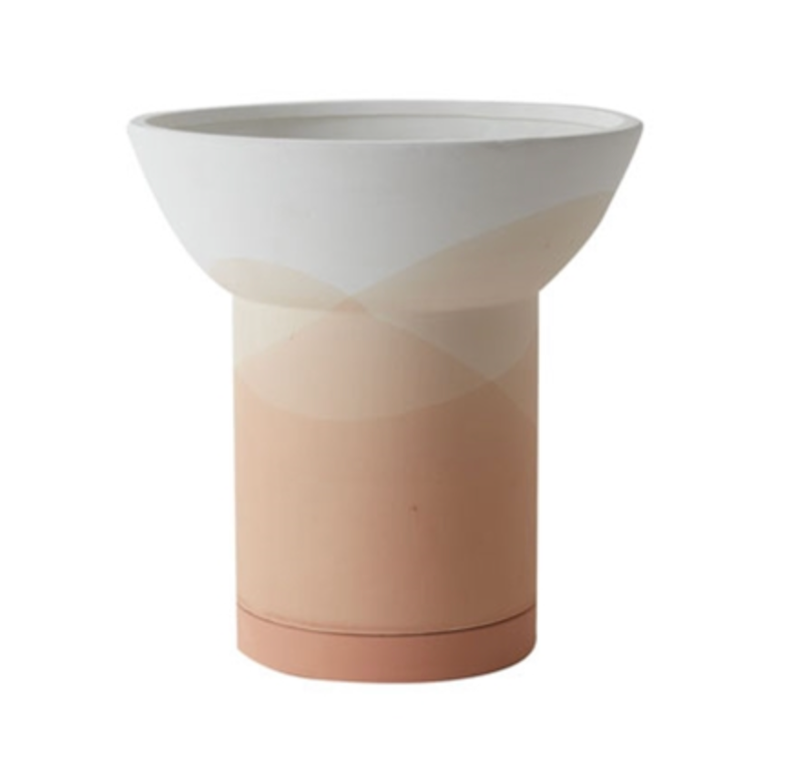 Vesper Ceramic Pot + Saucer