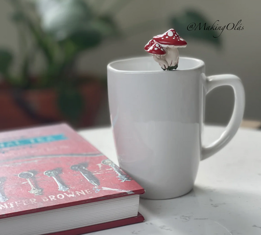 Mushroom Tea Spoon | Making Olas