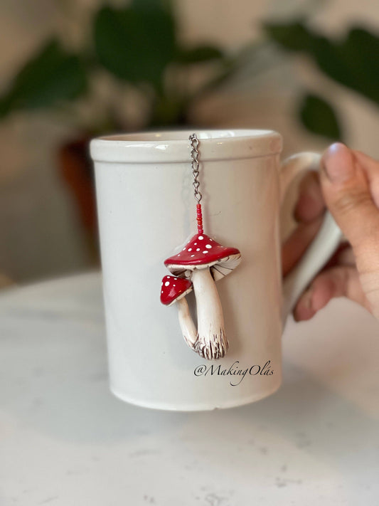 Mushroom Tea Strainer