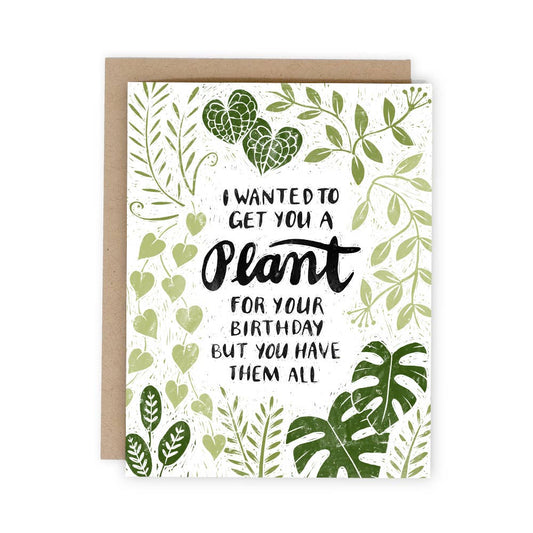 Plant Birthday Plant Card  | Wit & Whistle