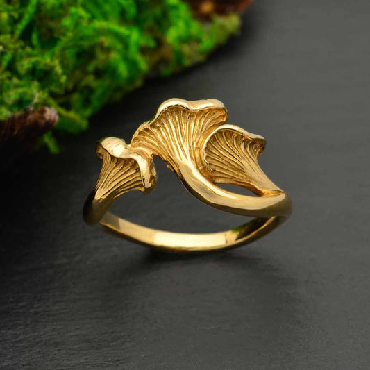 Nina Designs | Chanterelle Mushroom Ring