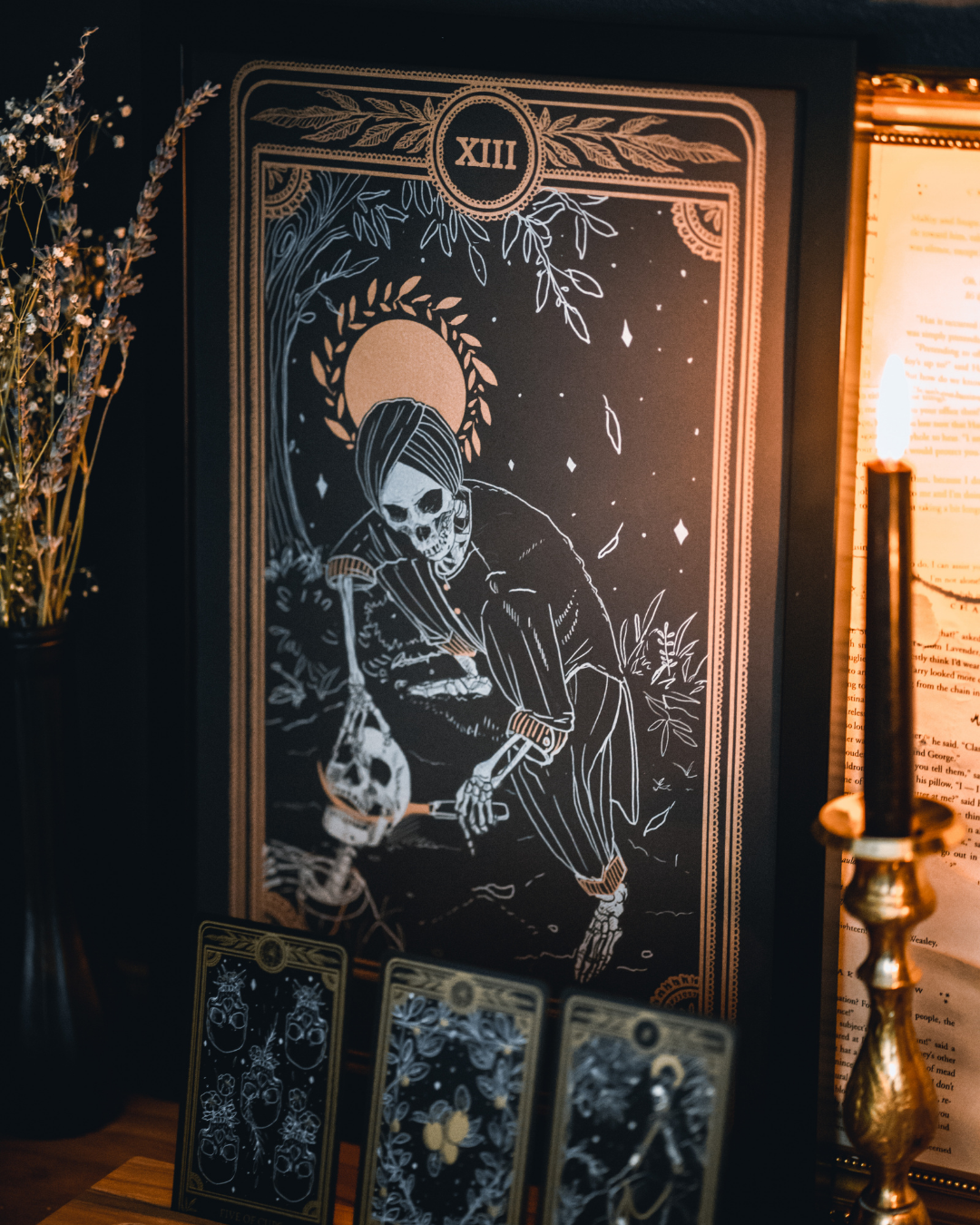 Marigold Tarot Print - Death