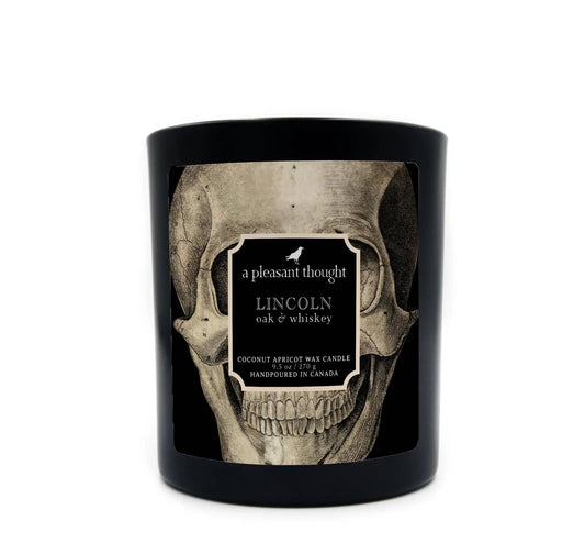 LINCOLN Oak & Whiskey | RAVEN CANDLE
