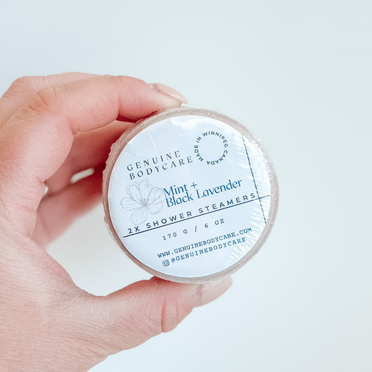 Mint + Black Lavender Shower Steamers