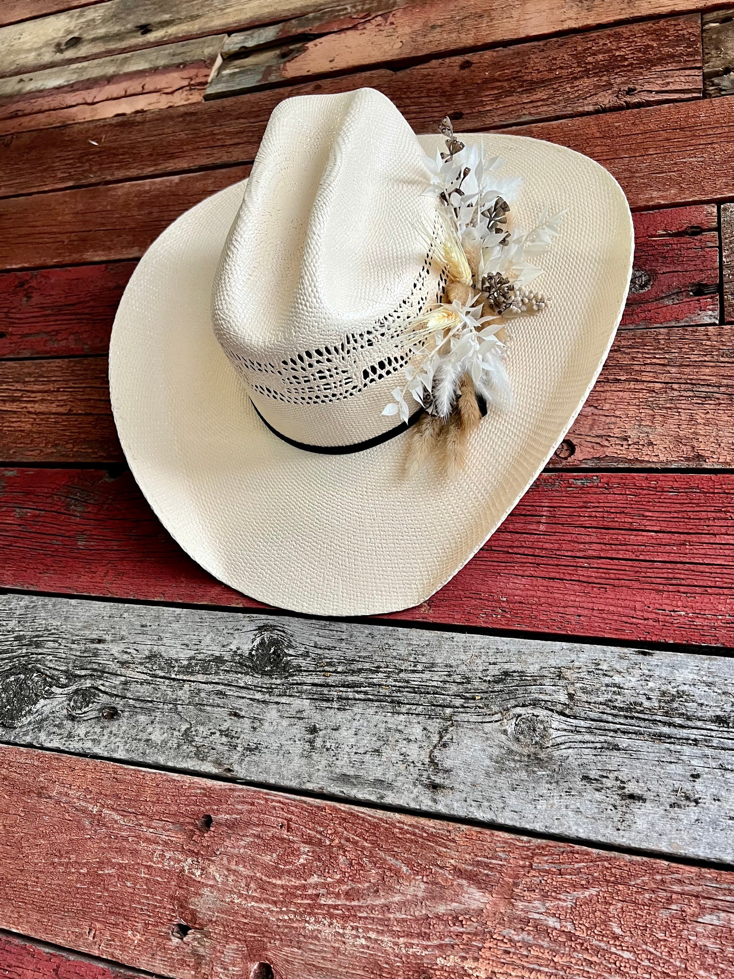 Floral Bozeman Style Cowboy Hat