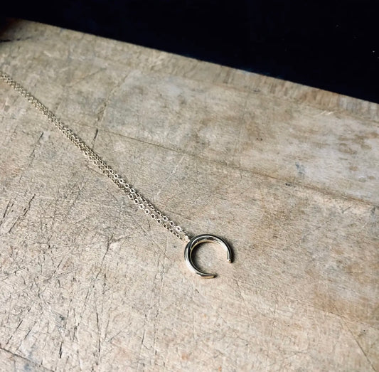 Crescent Horn Necklace