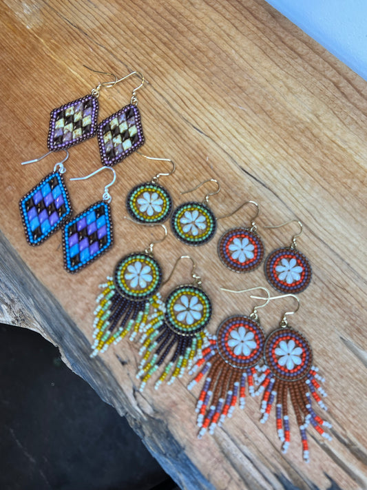 Mandala Earrings
