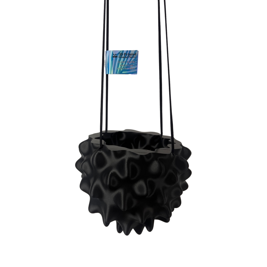 Rosebud | Hanging Orb Urchin 3D Planter