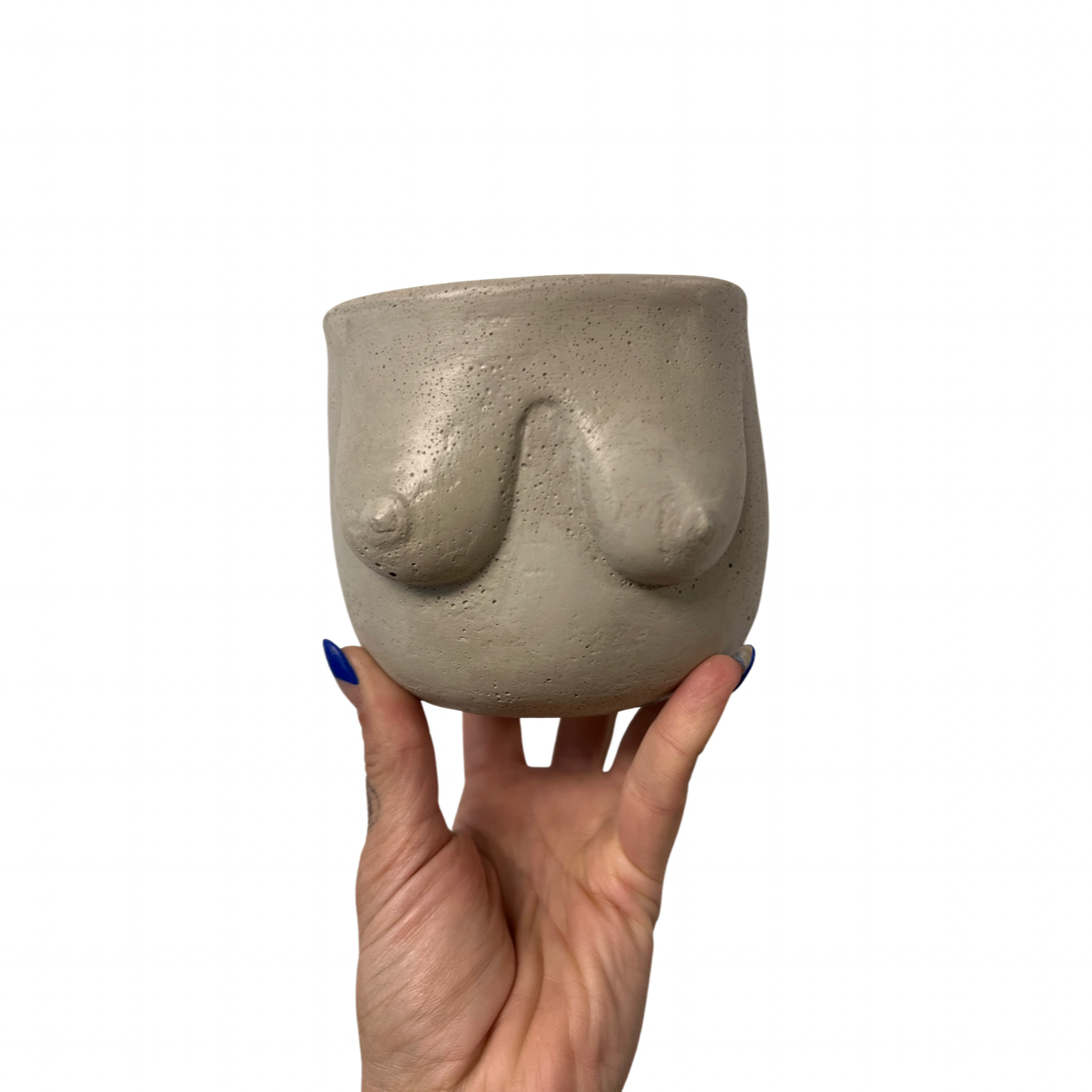 Boobie Planter | Concrete Planter