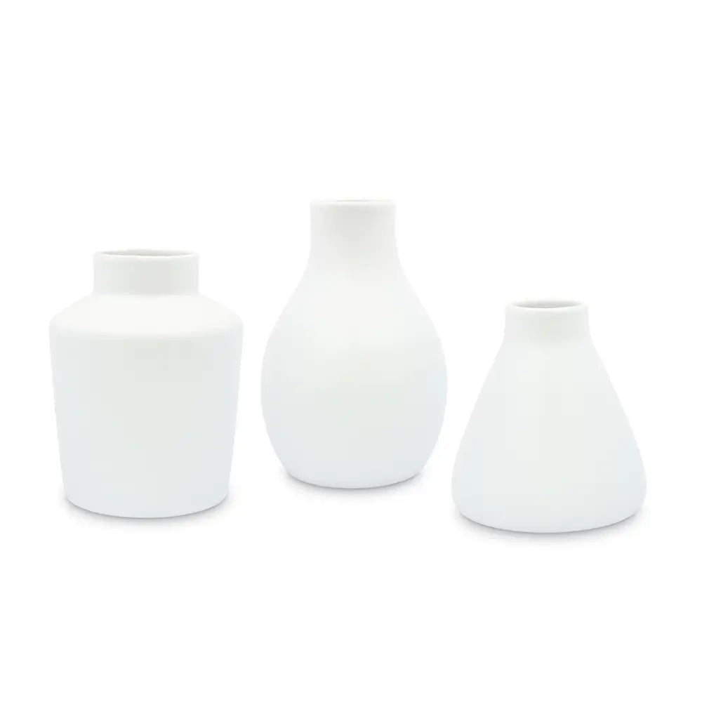Matte Ceramic Table Vase | Various Shapes